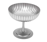 Bewinner Taza de Postre de Acero Inoxidable 304, Tazón de Helado con Patas Altas, Taza de Pudín de Plato de Refrigerio de Estilo Nórdico, Elegante Multiusos para Mesa de Postre de Boda en el café en