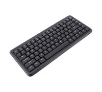 Bewinner Teclado Bluetooth Inalámbrico 2.4G, Teclado Externo Silencioso de Tamaño Completo de 105 Teclas con Teclado Numérico Teclas de Acceso Directo Multimedia, Diseño de Interruptor de (Black)