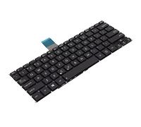 Bewinner Teclado de Repuesto para F200CA, para X200MA, para X200Ca Negro EE. UU, Fácil Instalación Reemplazable Conveniente Práctico Suministros de Computadora de 82 Teclas