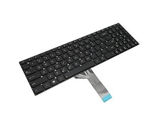 Bewinner Teclado de Repuesto para Portátil X551 X554 X503M Y583L F555 W519L A555 K555L, 102 Teclas, Aleación de Aluminio y ABS, Vida útil de 5M