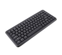 Bewinner Teclado Inalámbrico 2.4G, 75% Teclados de 84 Teclas de Tamaño Completo con Teclado Numérico, Teclado Silencioso Ultradelgado para Computadora, Computadora de Escritorio, (Black)