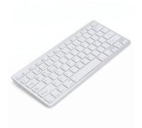 Bewinner Teclado Inalámbrico Bluetooth Ultradelgado para Ordenador con 78 Teclas Incluye Ñ, Portátil y Diseño Ergonómico, Larga Duración Batería