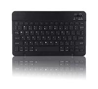 Bewinner Teclado inalámbrico Ruso de 10.1 Pulgadas, Teclado Universal Bluetooth Ultra Delgado Impermeable a Prueba de Polvo de 80 Teclas para/Android/OS