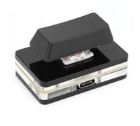 Bewinner Teclado Macro Programable Mecánico de 1 Tecla: Botón USB Definido por Usuario, Tecla de Acceso Directo Personalizada RGB y Cable USB-C