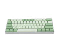 Bewinner Teclado Mecánico con Interruptor Azul de 61 Teclas, Retroiluminación RGB, Inalámbrico 5.0, Tipo C, Compatible con 10, OS, iOS