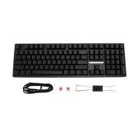Bewinner Teclado Mecánico con Interruptor Rojo, Teclado Mecánico Retroiluminado RGB Inalámbrico con Larga Resistencia, Tecla Completa de 108 Teclas sin Conflicto para 10,