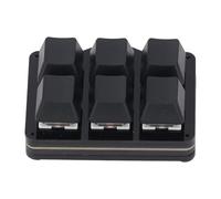 Bewinner Teclado Mecánico Macro con una Mano, Ventana Flotante en Tiempo Real, Mejor Control con 4 Modos de Macro para Juegos y Escritura, Teclado USB Multifuncional para Ganar