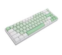 Bewinner Teclado Mecánico para Juegos 60%, Teclado Retroiluminado RGB de 68 Teclas, Interruptor Azul, Modo Triple BT5.0/2.4G Inalámbrico/USB C Teclado Mecánico Intercambiable en Caliente