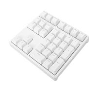 Bewinner Teclado Numérico Mecánico con Cable, USB C, 34 Teclas, Retroiluminación RGB, Interruptor Azul, Teclado Externo Plug and Play para Computadora Portátil, PC de Escritorio, OS X. (White)
