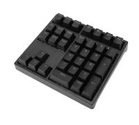 Bewinner Teclado Numérico Mecánico con Cable, USB C, 34 Teclas, Retroiluminación RGB, Interruptor Azul, Teclado Externo Plug and Play para Computadora Portátil, PC de Escritorio, OS X. (Black)