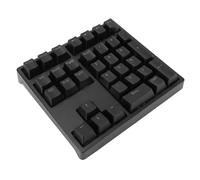 Bewinner Teclado Numérico Mecánico, Teclado Numérico con Cable con Interruptor Azul de 34 Teclas con Retroiluminación RGB y Pies Ajustables, para Mac OS Laptop PC Desktop (Black)