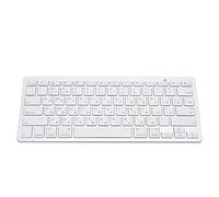 Bewinner Teclado Ruso inalámbrico, Teclado Profesional Multifuncional Bluetooth Ultrafino de 78 Teclas para iOS/Mac/Android/,