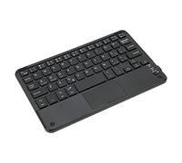 Bewinner Teclado Ultradelgado de 7 Pulgadas, Teclado de Tableta Recargable, Impermeable a Prueba de Polvo, Mini Teclado Inalámbrico Portátil con Panel Táctil para,