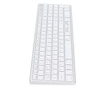 Bewinner Teclado Ultradelgado, Teclado Inalámbrico Universal De 102 Teclas, Teclado De Múltiples Dispositivos BT3.0 Recargable Conexión Estable para,