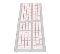 Bewinner Teclas de Teclado Mecánico, PBT 129 Teclas, 2 Teclas de Moldeo por Inyección de Color, Teclas Translúcidas, Teclas de Teclado para Juegos de OEM, Teclas Ergonómicas de Pudín PBT