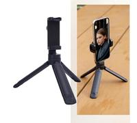 Bewinner Teléfono de Escritorio Trípode y Selfie Stick, Portátil, Todo en un Soporte de Trípode de Teléfono Celular Extensible, Agarre de Compacto de Montaje de Zapato para Teléfonos