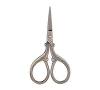 Bewinner Tijeras de Bordado de Oro Antiguo, Tijeras de Punto de Cruz de Acero Inoxidable de 3,5", de Costura Afiladas para Manualidades, Corte de Papel, Herramienta de Tocador (Bronce)