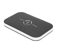 Bewinner Transmisor Receptor Bluetooth 2 en 1 Adaptador de Inalámbrico 3.5mm A2DP para TV Auto, Reducción de Ruido, Conexión Multipunto, Batería de 600mAh, Alcance de 10M