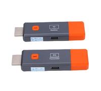 Bewinner Transmisor y Receptor HDMI Inalámbrico, Kit Extensor de Salida de Decodificación 4K a 1080P con Alcance de 50 M, Banda Dual 2.4G/5.8G para Proyector, TV, PC, Plug and Play