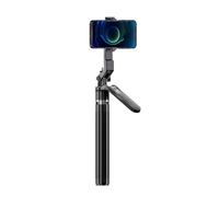 Bewinner Trípode Extensible para Selfie Stick de 70,87 Pulgadas con Control Remoto, Soporte Giratorio de 360° para Teléfono y Cámara de Acción, monopié Vlog de Aleación de Aluminio