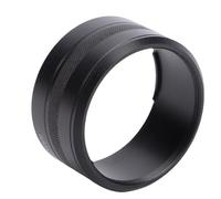 Bewinner Tubo Adaptador de Montaje de Filtro de Lente de Cámara Apto para GR3X, Compatible con Tapa de capó de Filtro Roscado de 49 Mm, Reemplazo GA2 de Aleación de Aluminio para Lentes