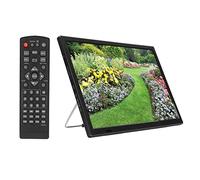 Bewinner TV Digital Portátil de 7" | Sintonizador Analógico/ATV/Digital, Reproducción USB 1080P, Batería de 1800 MAh para Viajes Al Aire Libre y Uso Doméstico