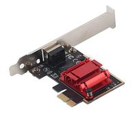 Bewinner TXA092 Tarjeta de Red PCIE Adaptador Gigabit Ethernet de 2,5 Gbps, Tarjeta de Red PCI Express 2,5G para Computadora de Escritorio, Juegos y Uso de Oficina, Plug and Play, Compatible con
