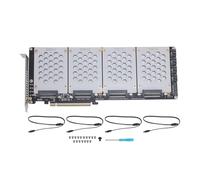 Bewinner U.2 NVME a Adaptador PCIe 4.0 X8, para Transferencia de Datos de Alta Velocidad y Compatibilidad, Instalación Fácil con Rendimiento Estable, para Soporte