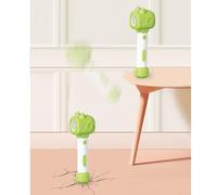 Bewinner Varita Eléctrica de la Máquina del Soplador de Burbujas para los Niños Mejora las Habilidades Motoras Uso Versátil, para la Reunión Familiar de la Fiesta de Cumpleaños, Plástico (GREEN)