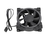 Bewinner Ventilador con Caja de 80 Mm, Silencioso y Eficiente, Ventilador de Enfriamiento de Alto Rendimiento PWM con Diseño de 7 Hojas, Ventilador de Enfriamiento para PC de Velocidad de