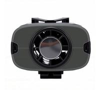 Bewinner Ventilador de Cintura Portátil Ajustable de Alta Velocidad 13000 RPM Ventilador de Refrigeración con Clip para Acampar Viajes Al Aire Verde