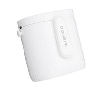 Bewinner Ventilador de Cintura Portátil Recargable de 4000 MAh, Ventilador con Clamp/Holder Portátil con 3 Velocidades y Carga Tipo C, de Refrigeración Personal para Exteriores, Interiores, Viajes,