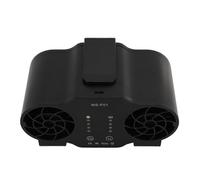 Bewinner Ventilador de Cintura Portátil, Ventilador Portátil Recargable de 20000 MAh con Flujo de Aire hacia Adelante y hacia Atrás, de Refrigeración Personal con Clamp/Holder para Exteriores,