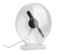 Bewinner Ventilador de Holograma 3D con Altavoz Bluetooth y Control Remoto, Proyector de Pantalla Publicitaria de 80 Cuentas LED para Promoción de Tiendas, Eventos, Exposiciones, Fiestas