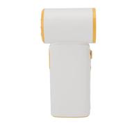 Bewinner Ventilador de Mano Recargable Ajustable 50000 RPM Ventilador Portátil Inalámbrico para Actividades Al Aire Libre, ABS Amarillo 1 Pieza