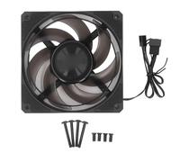 Bewinner Ventilador para Caja de Computadora de 120 Mm - Ventilador de Enfriamiento de Alto Rendimiento para Caja de PC, Rodamiento de Presión Dinámica MFDB de 4 Pines y 2200 RPM, Control