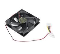 Bewinner Ventilador Universal para Carcasa de Ordenador, 7 Aspas con Diseño de Alto Flujo de Aire, Doble Rodamiento de Bolas, 60.000 Horas de Vida útil, para Carcasas de Sobremesa (con