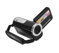 Bewinner Videocámara con Cámara de Vídeo, Cámara Vlogging HD 1080P de 16 MP con Pantalla de Rotación de 2 Pulgadas, Videocámara con Zoom Digital de 16X y Tarjeta de Memoria de 32 GB (Black)