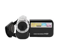 Bewinner Videocámara de 16 MP, Cámara de Vídeo Digital 1080P con Zoom de 16X, Pantalla Giratoria, Antivibración, Puerto USB, Adecuada para Viajes, Bodas, Registros Universitarios