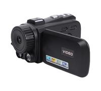 Bewinner Videocámara Videocámara Grabadora de Cámara Digital, de Cámara Digital 1080P 24MP, Pantalla Giratoria 270 de 3.0 Pulgadas Brújula con Zoom 18X Estabilización (Black)