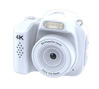 Bewinner Vintage Mini Digital Camera, Videocámara Digital de Llavero 4K 64MP con Pantalla HD de 1,54 ", 19 Filtros Retro de Tipos, Cámara de Vlogging Compacta para la Grabación del (White)