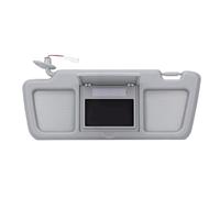 Bewinner Visera para el Lado Izquierdo del Conductor con Espejo de Tocador, Reemplazo de Parasol Gris Claro a Prueba de Calor para RX-8 2004-2011 FE88-69-320B-77