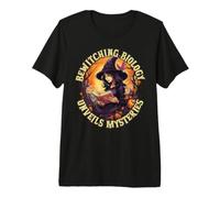 Bewitching Biology Unveils Mysteries Halloween Science Camiseta Premium