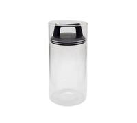 Bewunder Aroma - Tarros de vidrio de borosilicato de 2 litros con tapa al vacío para expulsar el exceso de aire y mantener la frescura. Elegante almacenamiento de té, café, pasta y otros alimentos