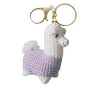 Bexdug Animales De Ganchillo | Llavero De Animales para Mochila - Tejido A Mano Alpaca Tierno Artesanías Creativas Regalos para Cumpleaños Niños Profesores Navidad