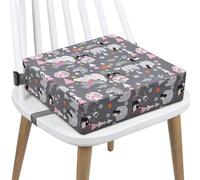 Bexdug Asiento elevador de mesa de comedor, cojín ajustable para silla de asiento, asiento elevador de mesa, cojín grueso para niños, cómodo cojín de silla de comedor para bebés y niños pequeños
