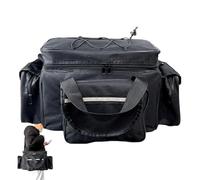 Bexdug Bolsas de Pesca para Hombres,Bolsa de Aparejos de Pesca, Bolsa de Almacenamiento para Artes de Pesca, Bolsas de Pesca Impermeables, Ligeras y Acolchadas con Correa para el Hombro para Hombres,