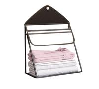 Bexdug Cesta Para Ropa Del Baño - Cesto de Ropa Limpia - con Bolsa Transparente Impermeable con Funda para Pantalla Táctil para Móvil, Artículos de Aseo, Baño