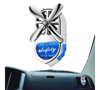 Bexdug Clip difusor de aromaterapia para coche,Clip de ventilación para difusor de coche,Difusor Ambientador para Coche - Ambientador de aire automático con diseño de molino de viento, clip de