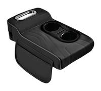 Bexdug Funda Consola Central,Elevador Portavasos Consola | Organizador Multifuncional con Portavasos y Bolsillos Laterales para Accesorios Coche Hombre Mujer